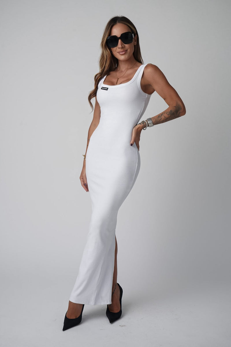 SERENA Tank Dress [White]