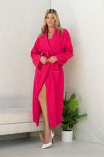 CHARLOTTE ROBE [HOT PINK]