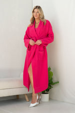 CHARLOTTE ROBE [HOT PINK]