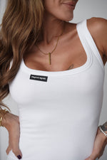 SERENA Tank Dress [White]