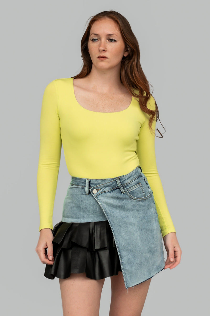 SABRINA BODYSUIT 2.0 [LIME]