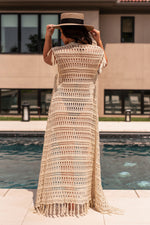 ALONA SWIM COVER UP [BEIGE]
