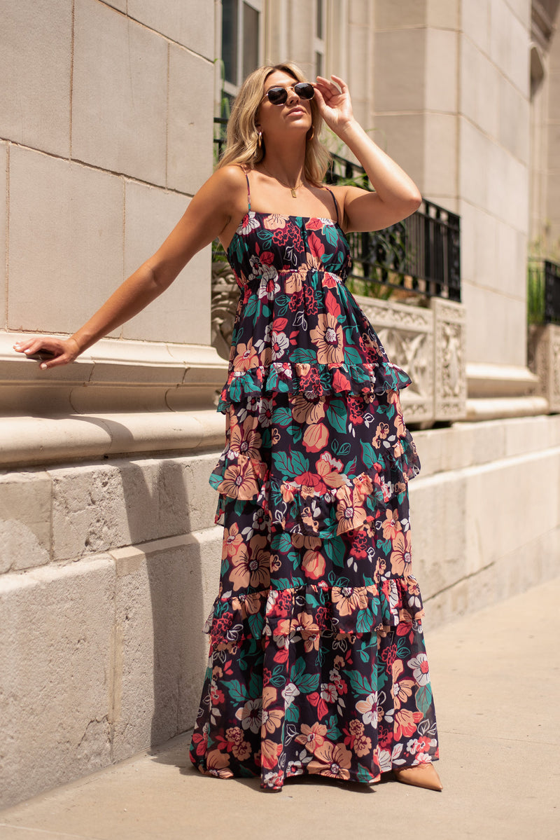 ERMINA DRESS [MULTI COLOR]