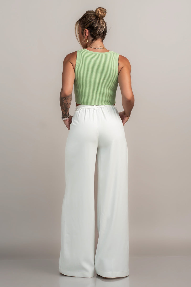 SHEVORA PANTS [WHITE]