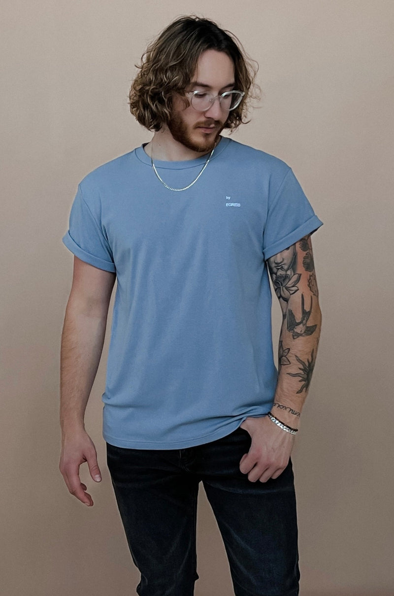 MEN'S DAD TEE [BLUE]