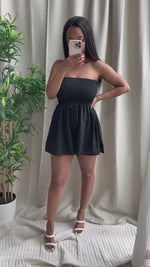 BERNICE ROMPER [BLACK]