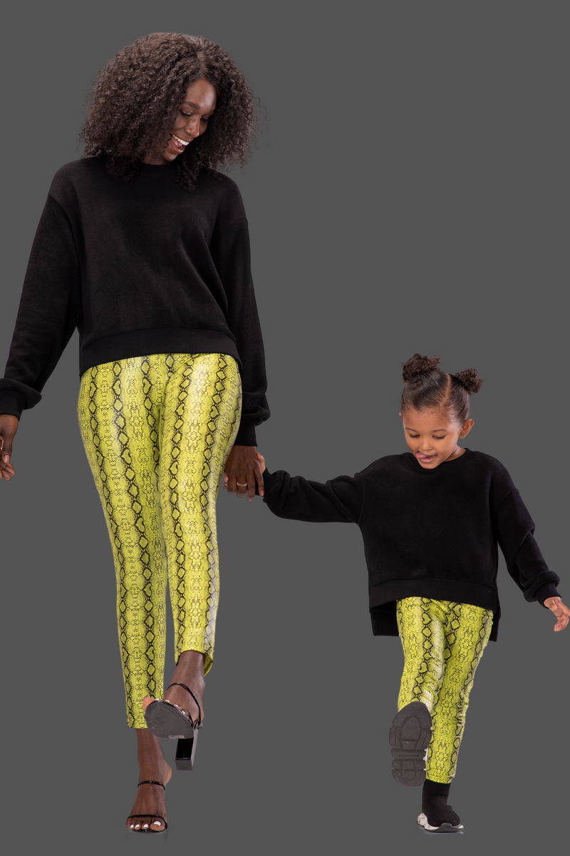 IVY MILEY LEGGINGS [NEON YELLOW] – ByEgreis