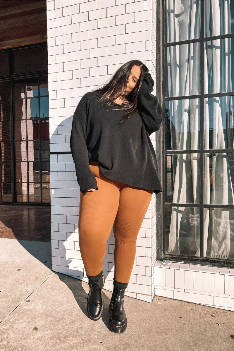 NORMA LEGGINGS [RUST]