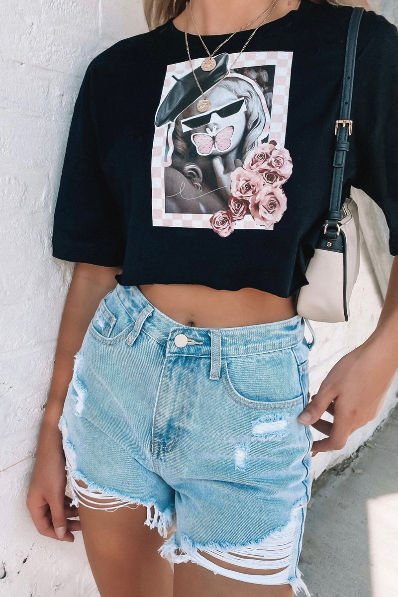BUTTERFLY TEE