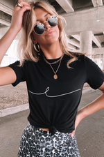 BYEGREIS T-SHIRT [BLACK]