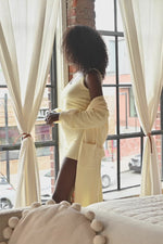COZ'E LONG ROBE [LEMON]