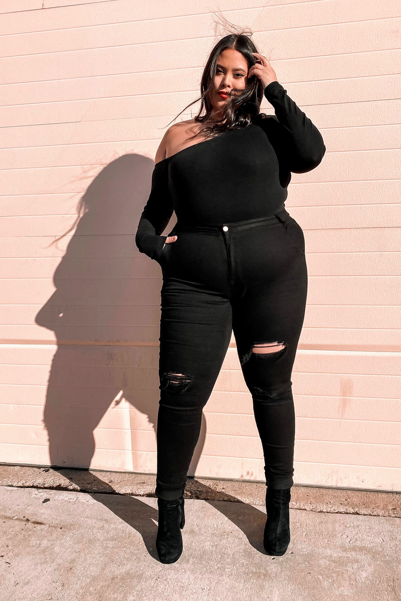 DEIRA JEANS [BLACK]