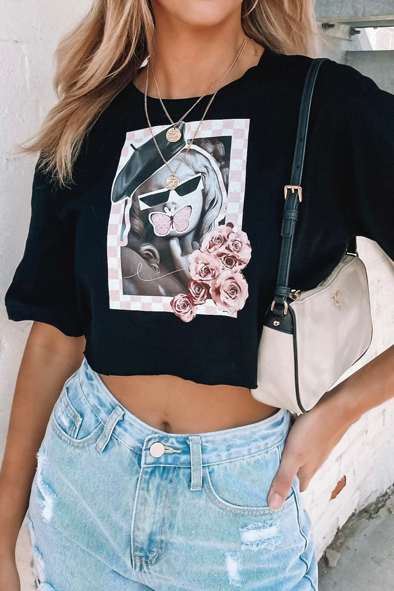 BUTTERFLY TEE