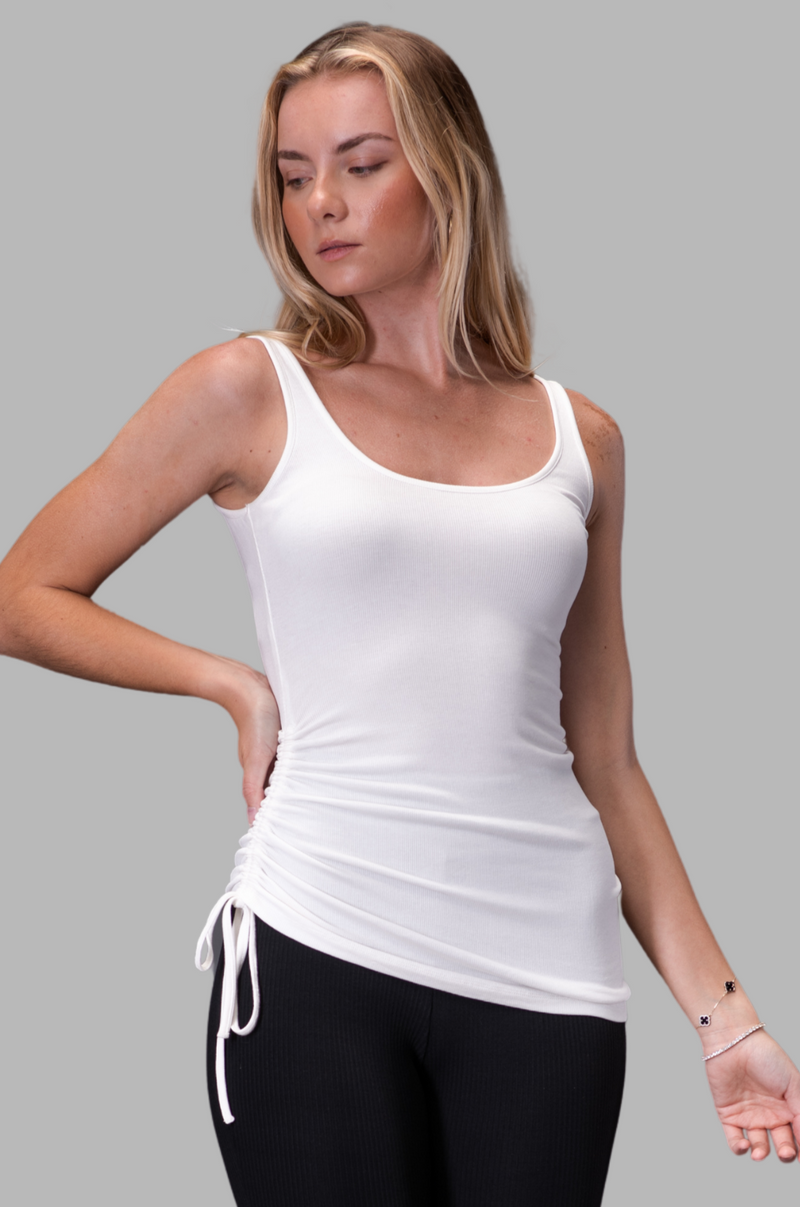 ARNELA TANK TOP [WHITE]