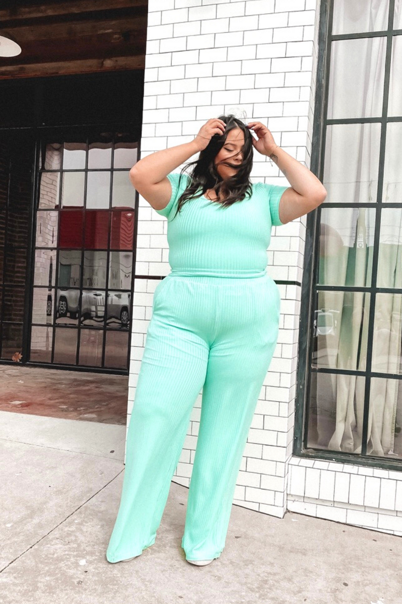 DIEYNABA PANT SET [MINT]