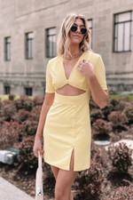 GABRIELLA DRESS [YELLOW]