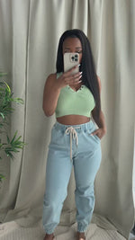 TABBY TANK TOP [GREEN]