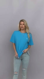 BYE DAD TEE [BRIGHT BLUE]
