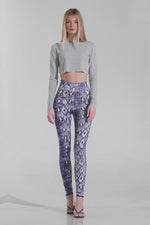 EGI LEGGINGS [PURPLE SNAKE]