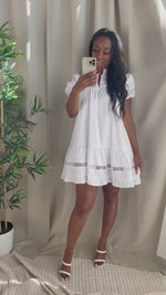LETICIA DRESS [WHITE]