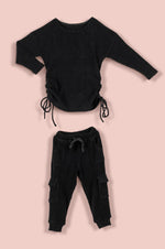 IVY ADDISON SET [BLACK]