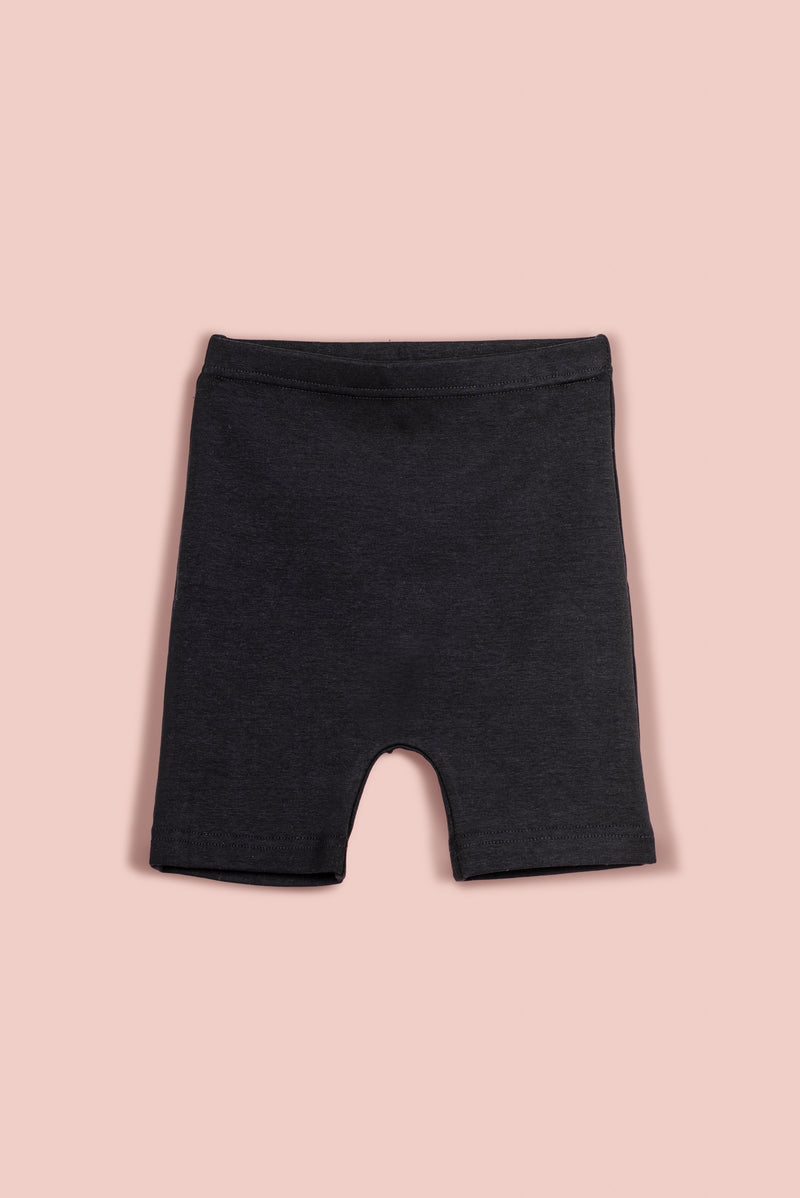 IVY ALLIE BIKER SHORTS [BLACK]