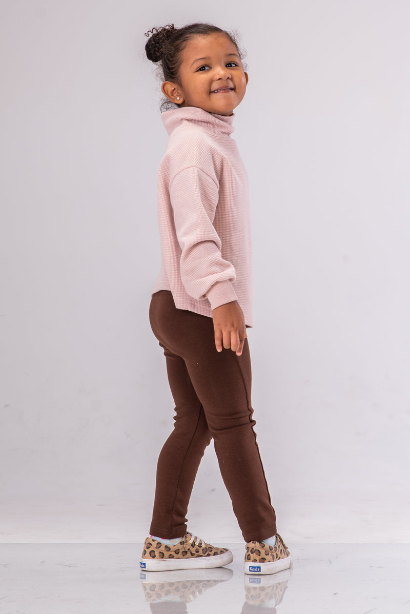 IVY ALLIE LEGGINGS [BROWN]