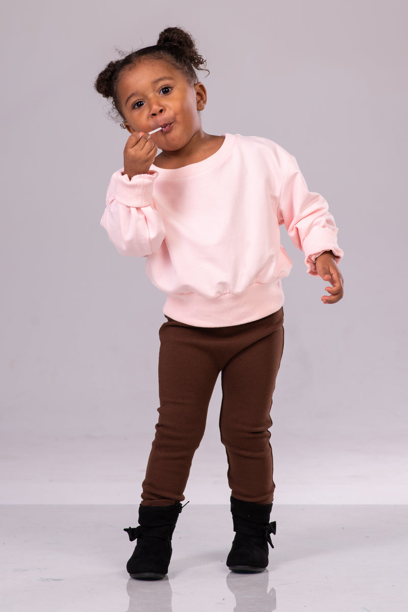 IVY ALLIE LEGGINGS [BROWN]