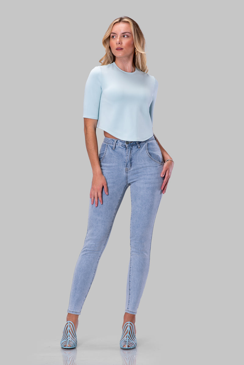ANGELA TOP [BLUE]