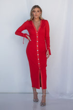 ANYA DRESS [RED]