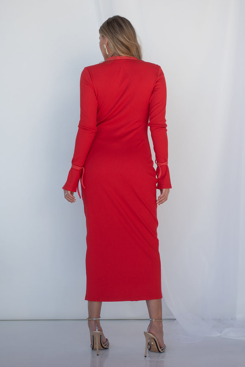 ANYA DRESS [RED]