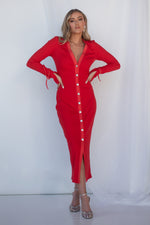 ANYA DRESS [RED]