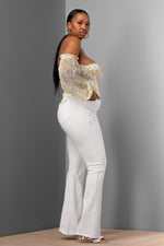 ARMANDA JEANS [WHITE]
