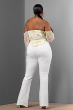 ARMANDA JEANS [WHITE]