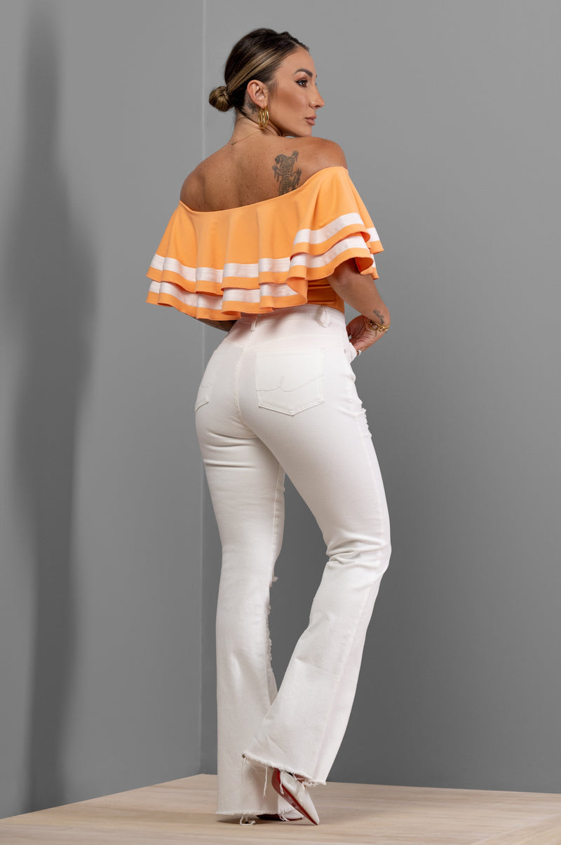 ARMANDA JEANS [WHITE]