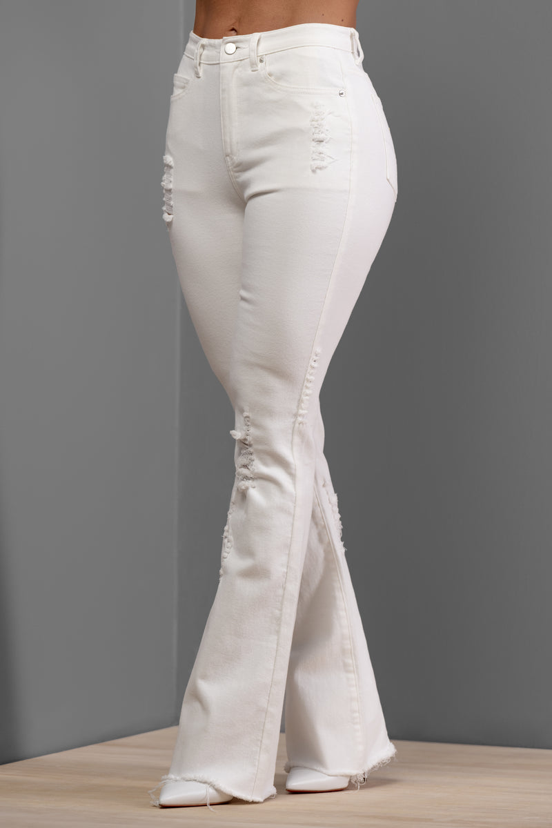 ARMANDA JEANS [WHITE]