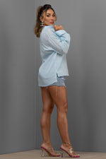 AZALEA TOP [BLUE]