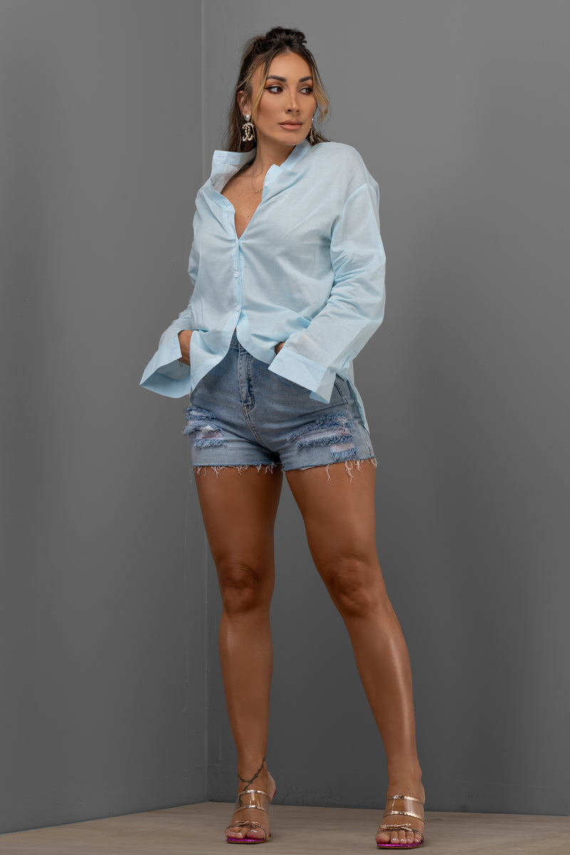 AZALEA TOP [BLUE]