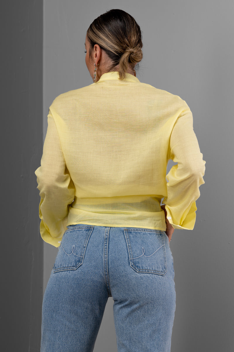 AZALEA TOP [YELLOW]
