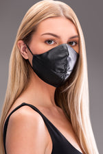 BYE LEATHER MASK [BLACK]