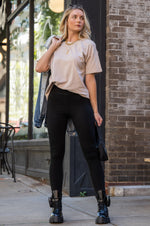 BYE DAD TEE [BEIGE]
