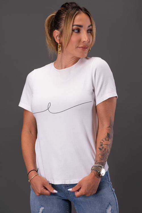 BYEGREIS T-SHIRT [WHITE]