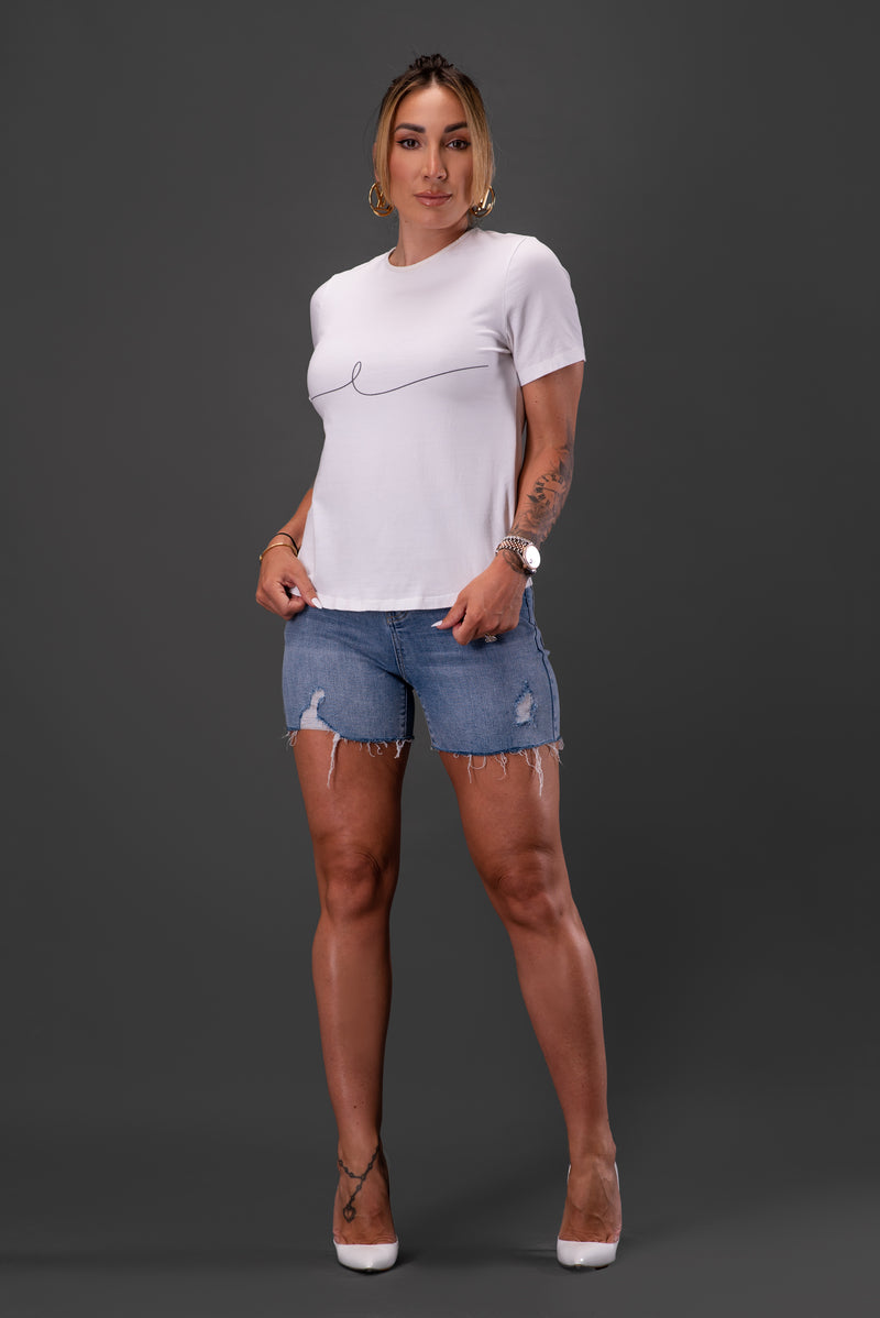 BYEGREIS T-SHIRT [WHITE]