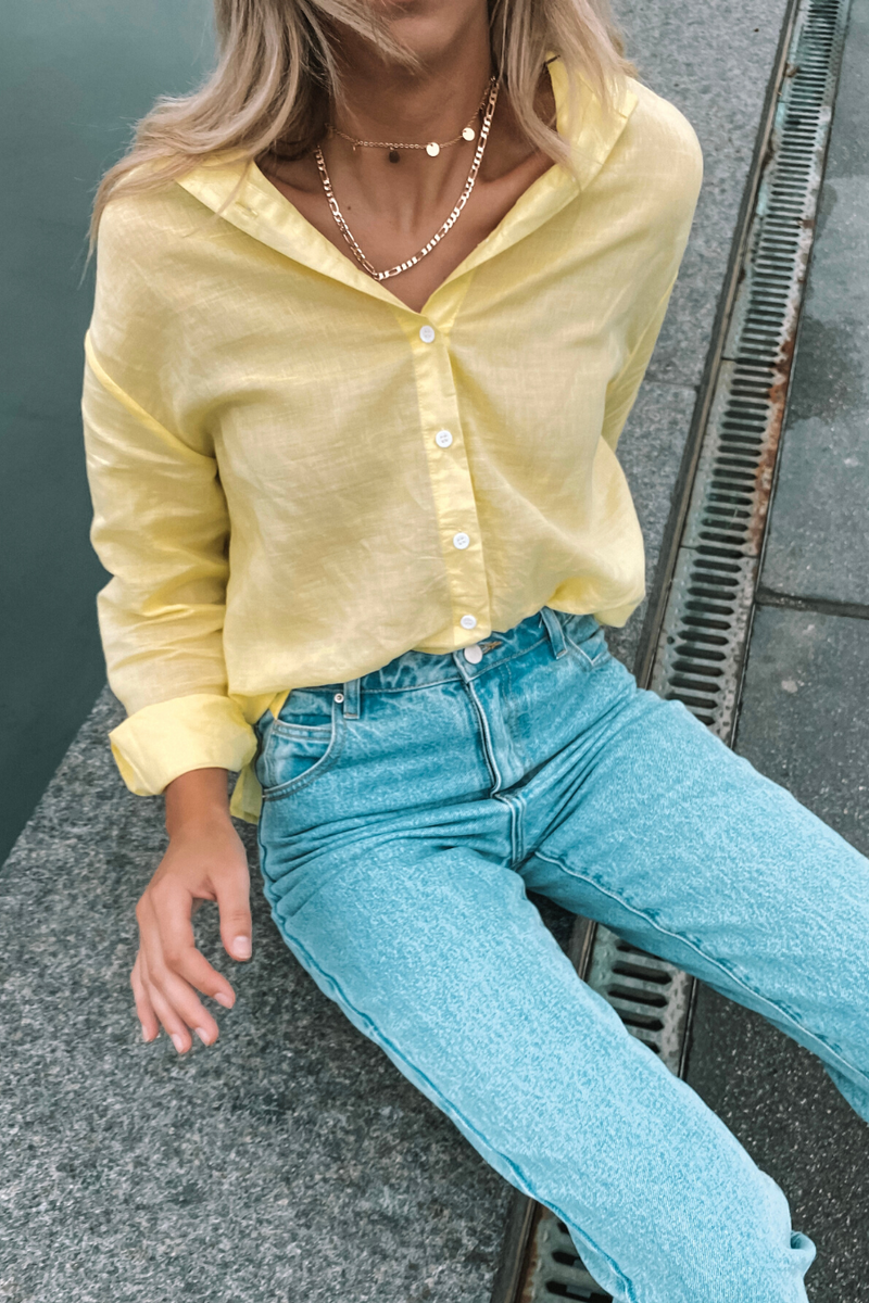 AZALEA TOP [YELLOW]