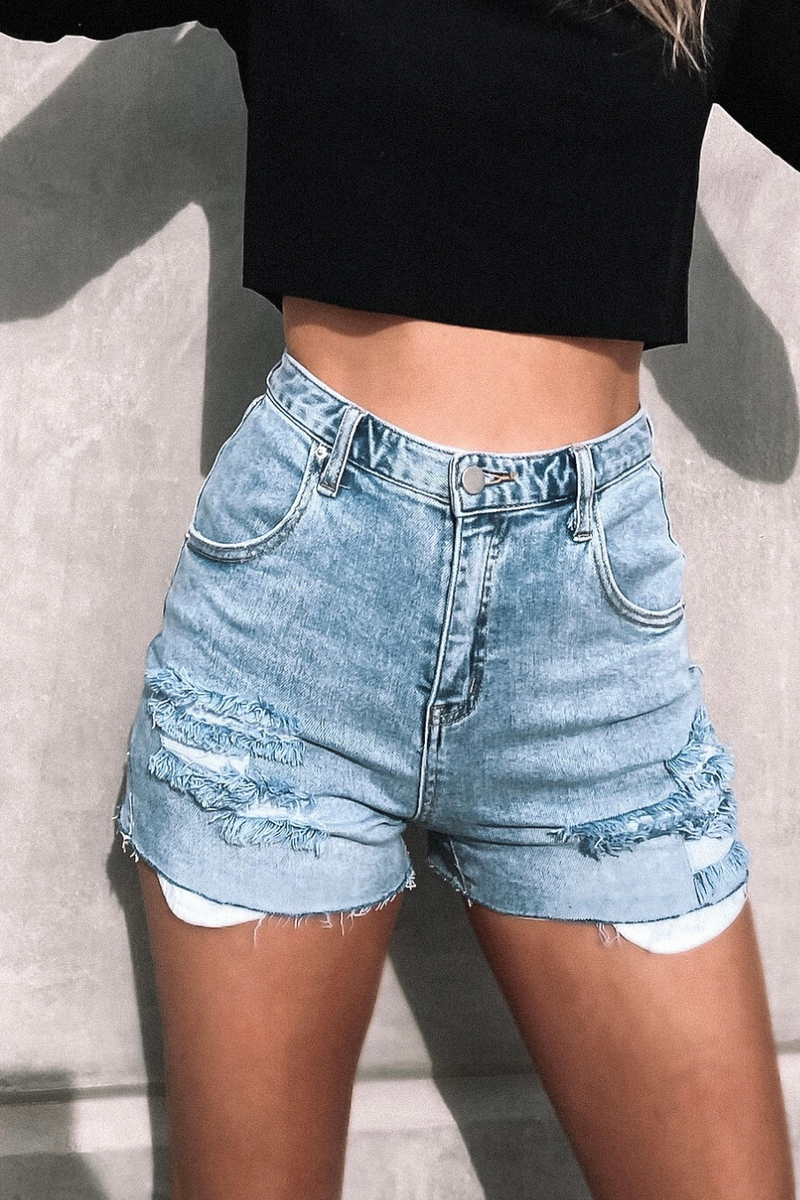 VILMA SHORTS [BLUE WASH]