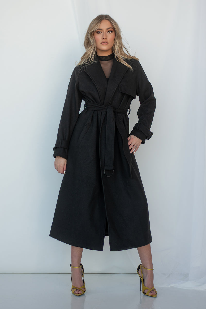BEBE COAT [BLACK]