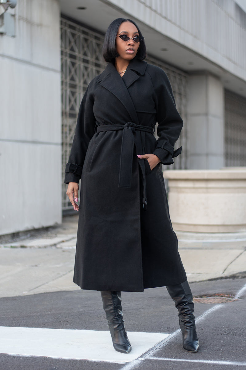 BEBE COAT [BLACK]