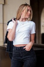 BYEGREIS T-SHIRT [WHITE]