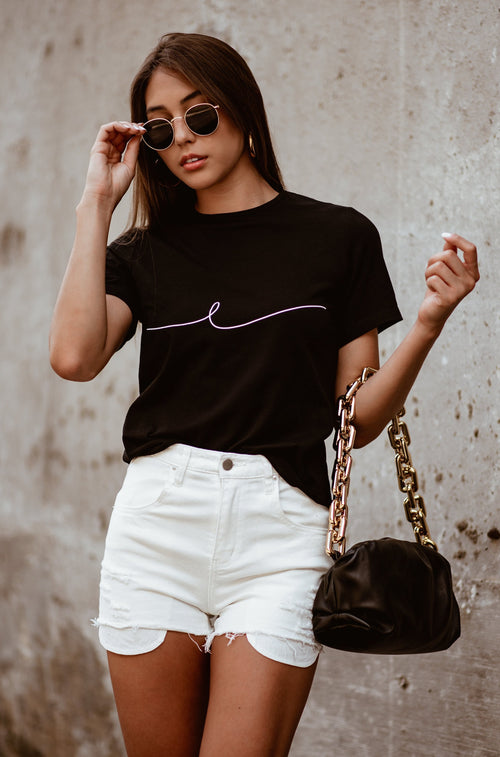 BYEGREIS T-SHIRT [BLACK]
