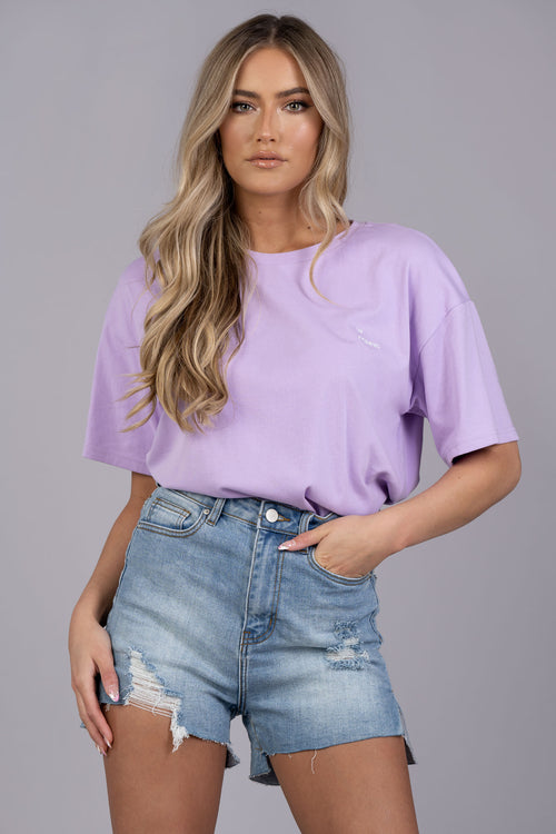 BYE DAD TEE [PURPLE]